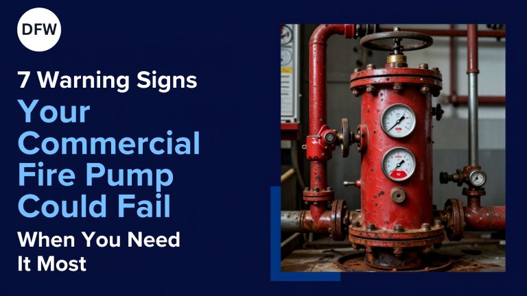 7 Warning Signs Your Commercial Fire Pump Could Fail When You Need It Most