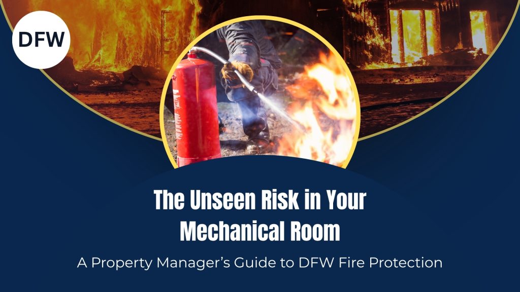 The Unseen Risk in Your Mechanical Room: A Property Manager’s Guide to DFW Fire Protection